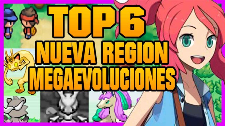 TOP 6 HACK ROMS NUEVA REGIÓN y MEGAS
