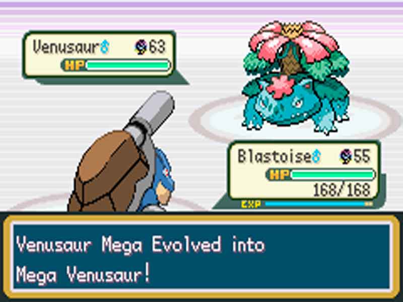 Pokémon Mega Blue GBA