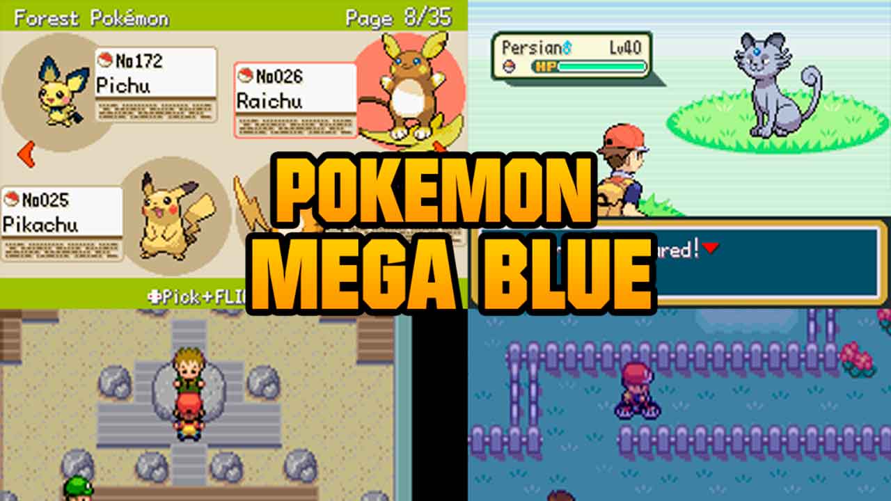 Pokémon Mega Blue GBA