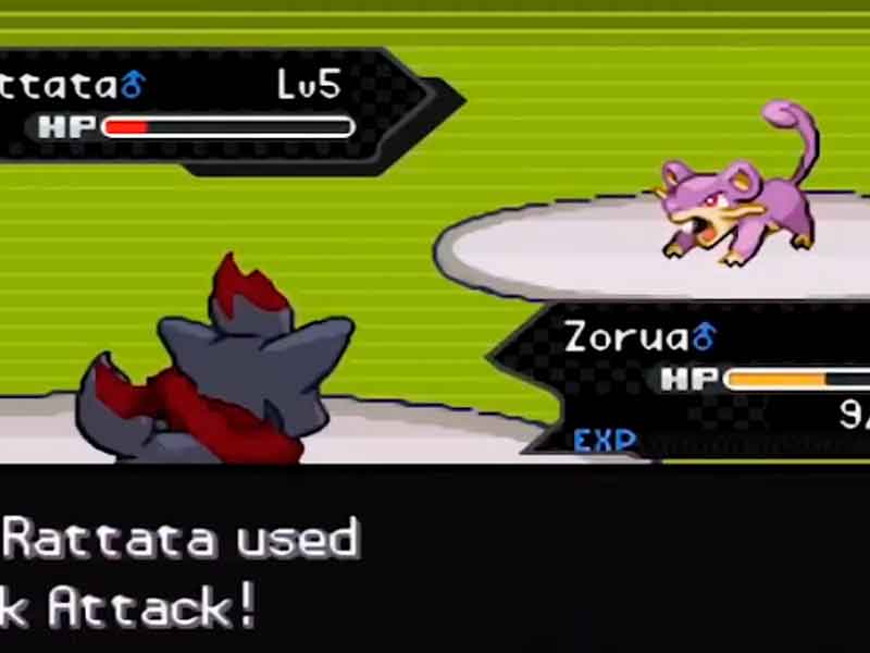 Pokémon Sors GBA con Nueva Región