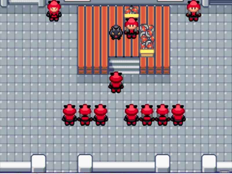 Pokémon Team Magma Edition GBA