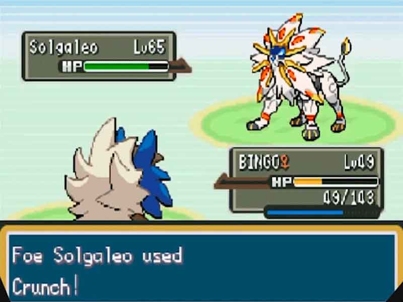 Pokémon Sun Sky and Moon Galaxy GBA