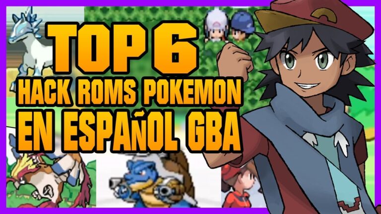TOP 6 HACK ROMS POKÉMON ESPAÑOL ACTUALIZADOS GBA