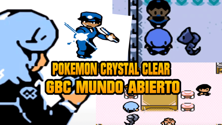 Pokémon Crystal Clear estilo GBC