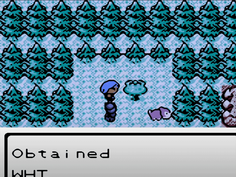 Pokémon Crystal Clear estilo GBC