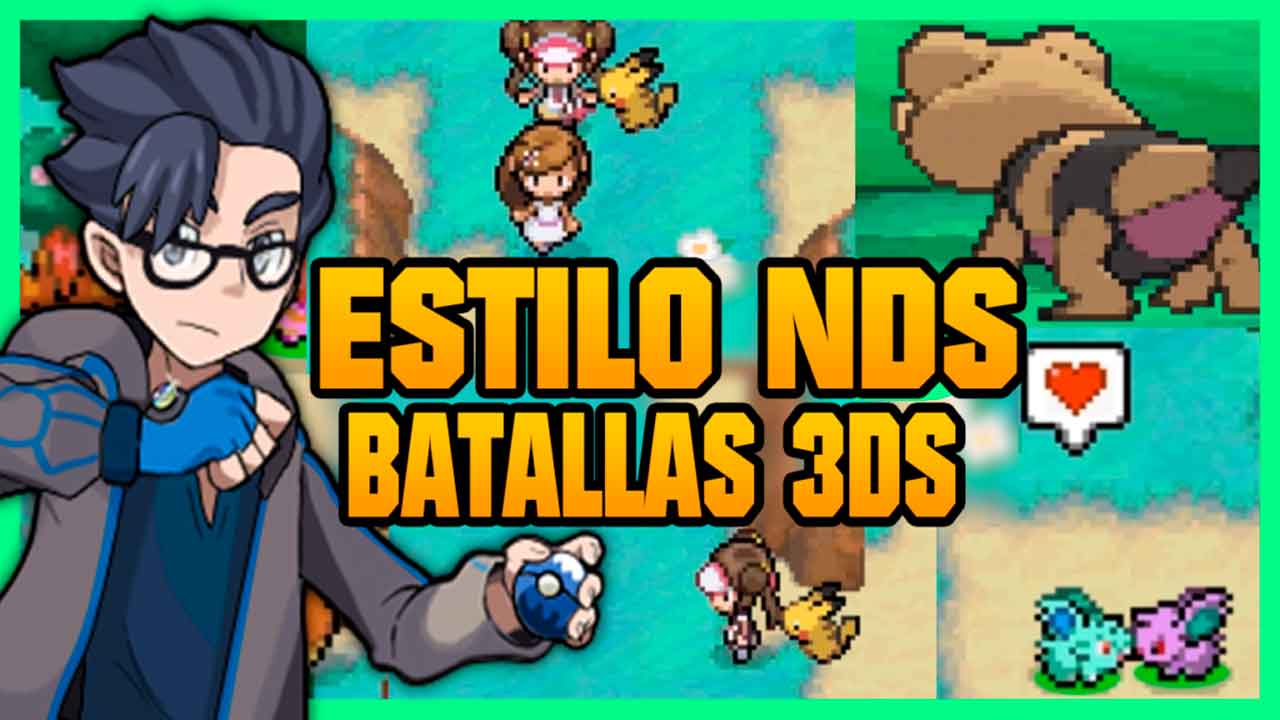 Pokémon Wild Mihu con Gráficos 3DS
