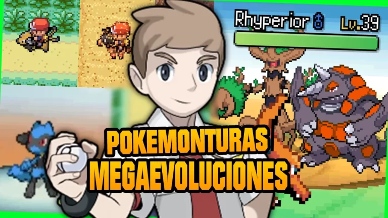 Pokémon black ruby con Batallas 3D