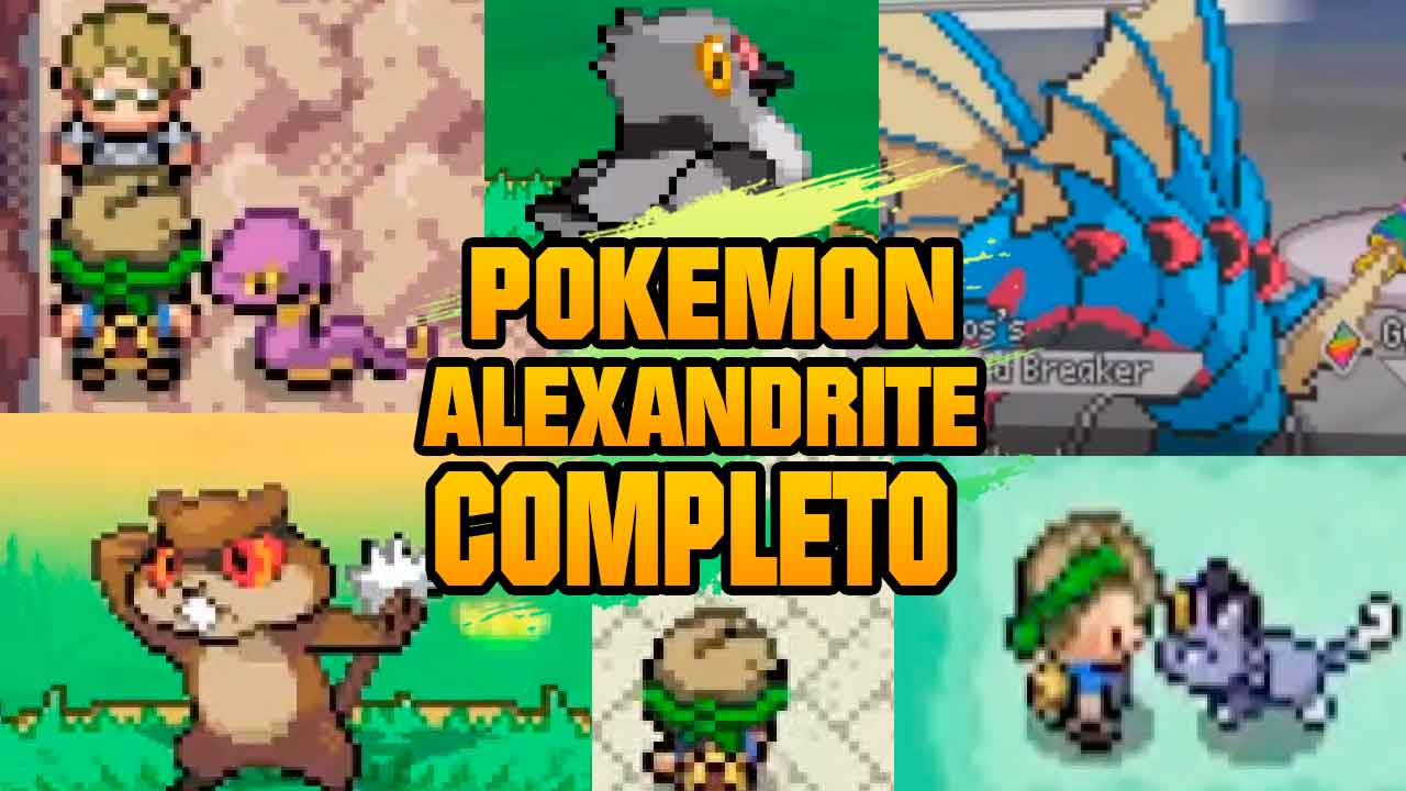 Pokémon alexandrite con Megas y 8 Gen