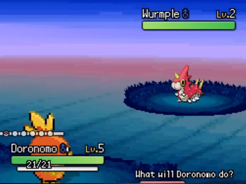 Pokémon black ruby con Batallas 3D