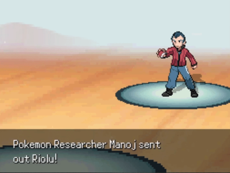 Pokémon black ruby con Batallas 3D