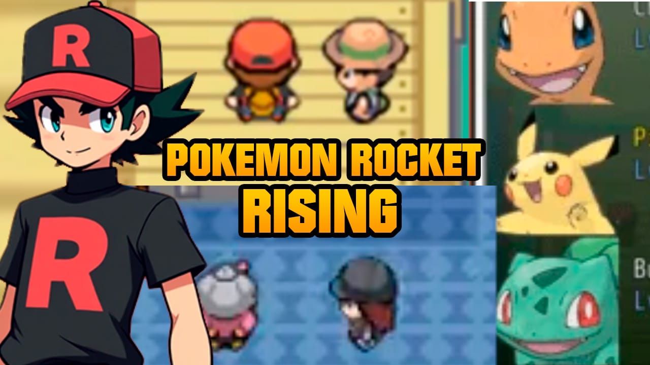 Pokémon Rocket Rising eres del Team rocket