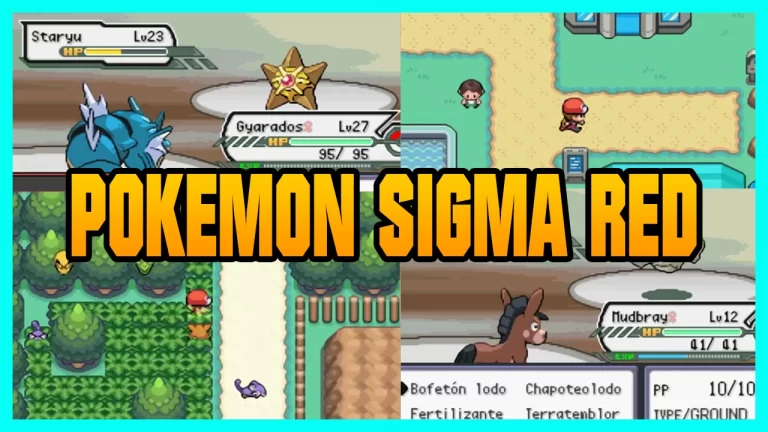 Pokémon Sigma Red Español Remake GBA