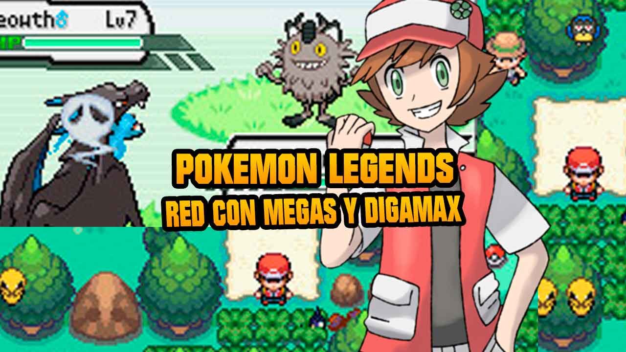 Pokemon legends red GBA en Español