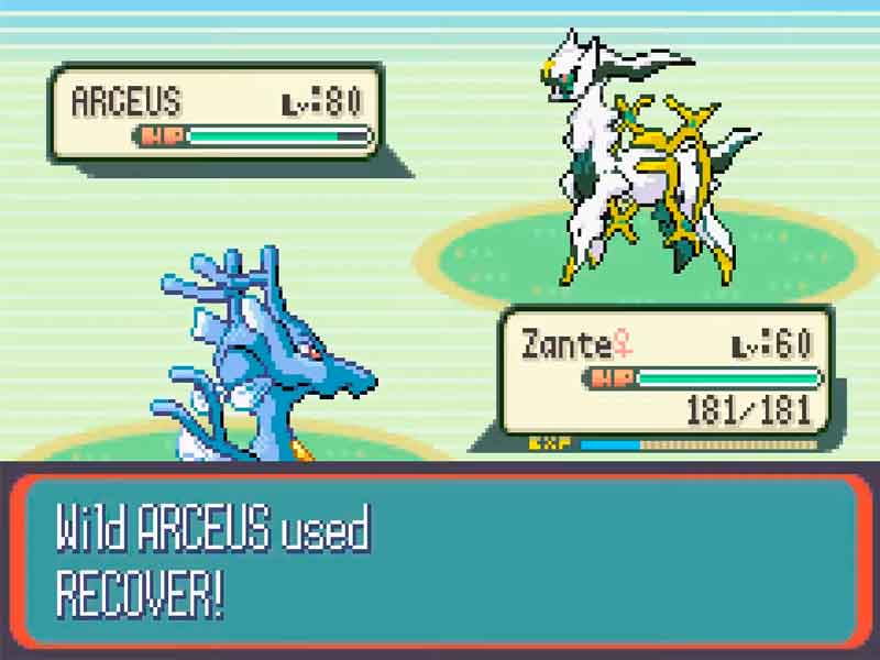 Pokémon Ruby Destiny Reing of Legends
