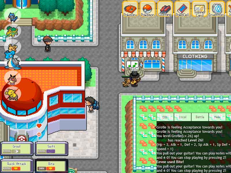 Pokémon New Age Online para PC