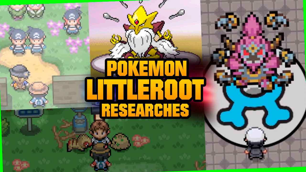 Pokémon littleroot researchers