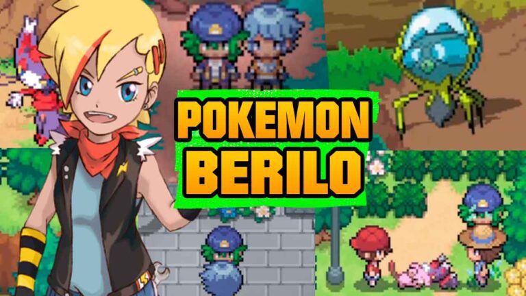 Pokémon Berilo con gráficos NDS