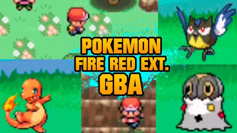 Pokémon fire red extended GBA