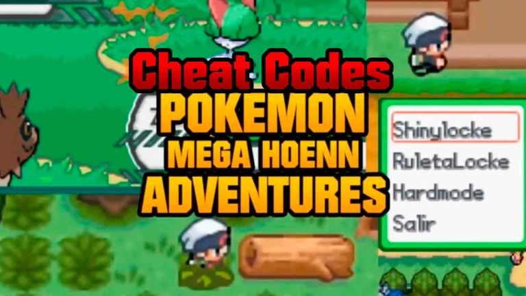 Pokémon Mega Hoenn Adventures CheatCodes