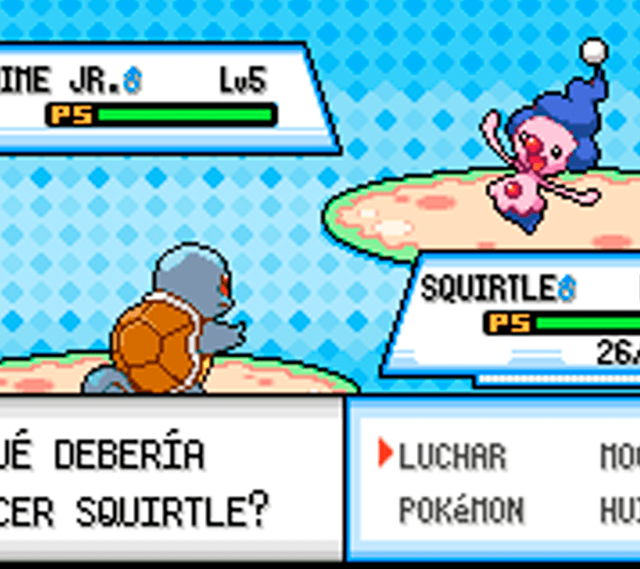 Pokémon Azul Agua en Español